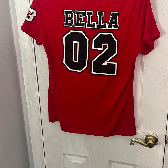 Official WWE Women's Fearless Nikki Bella Red T-Shirt Size XL - Picture 3 of 5